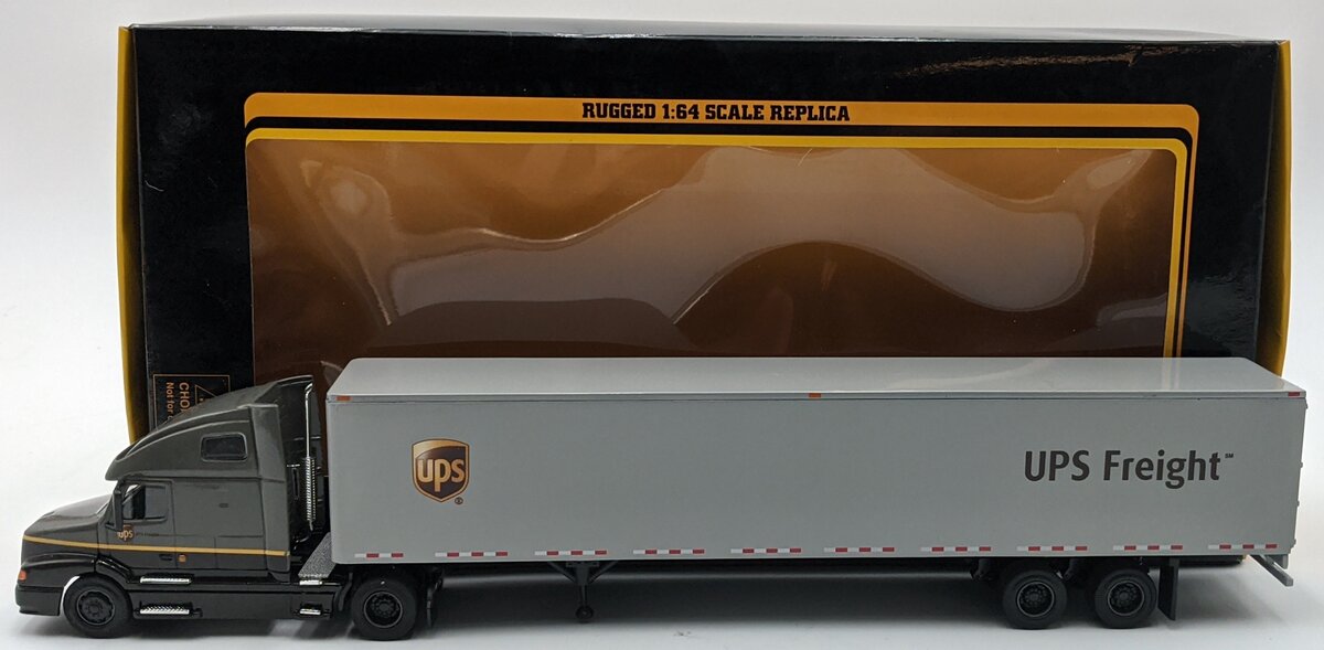 Tonkin M3639366 1:64 Diecast Volvo 660 UPS Semi-Tractor W/Trailer NIB