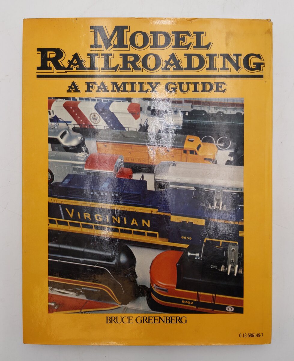 Model Railroading A Family Guide Hardcover Book By Bruce Greenberg VG