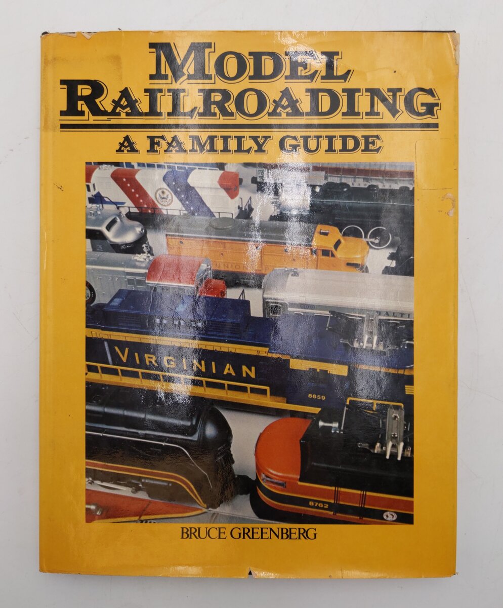 Model Railroading A Family Guide Hardcover Book By Bruce Greenberg VG