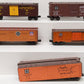 K-Line & Others O Gauge Assorted Freight Cars: #146294, #1999 #34646, #61523 [5] VG