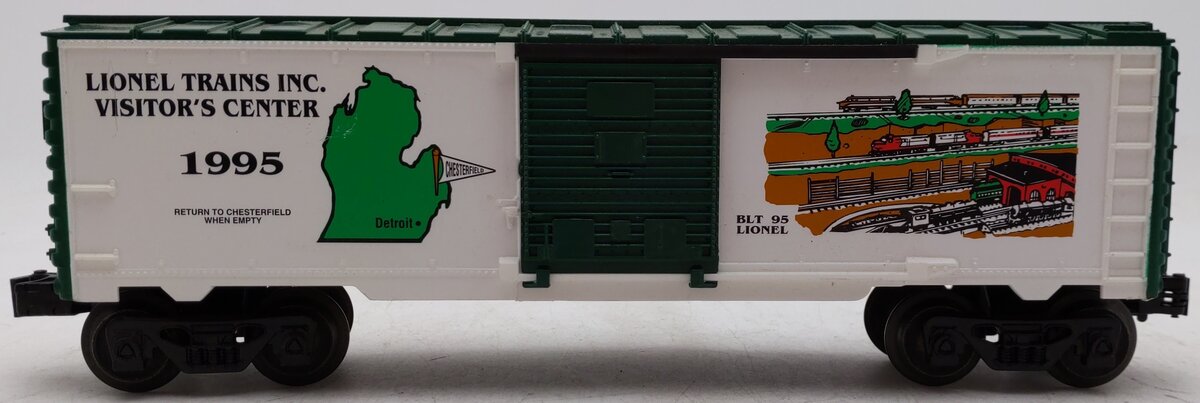Lionel 6-19934 O Gauge Visitors Center Boxcar #1995 EX