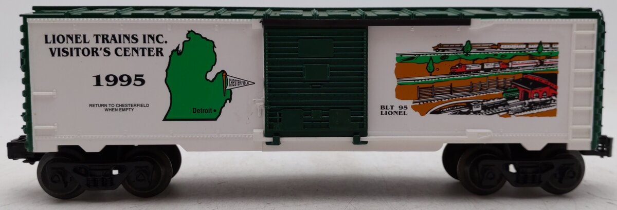 Lionel 6-19934 O Gauge Visitors Center Boxcar #1995 EX