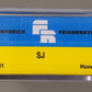 Freudenreich 46.816 Z Scale Swedish State Railroad Sliding Covered Car LN/Box