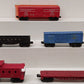 Lionel Vintage O Gauge Freight Cars: 6047, 6042, 6044, 6809, 6470 [5] VG