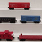 Lionel Vintage O Gauge Freight Cars: 6047, 6042, 6044, 6809, 6470 [5] VG