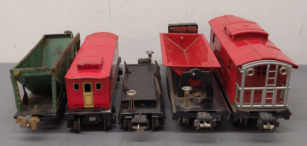 Lionel Vintage O Gauge Freight Cars: 803, 3859, 3651, 2682, 2817 [5] VG