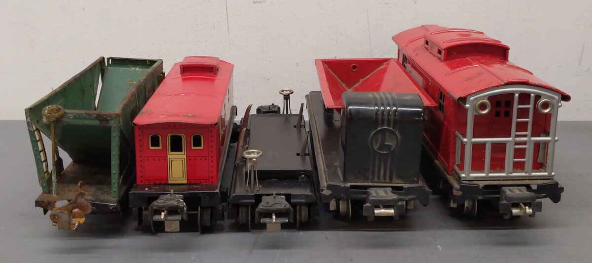 Lionel Vintage O Gauge Freight Cars: 803, 3859, 3651, 2682, 2817 [5] VG