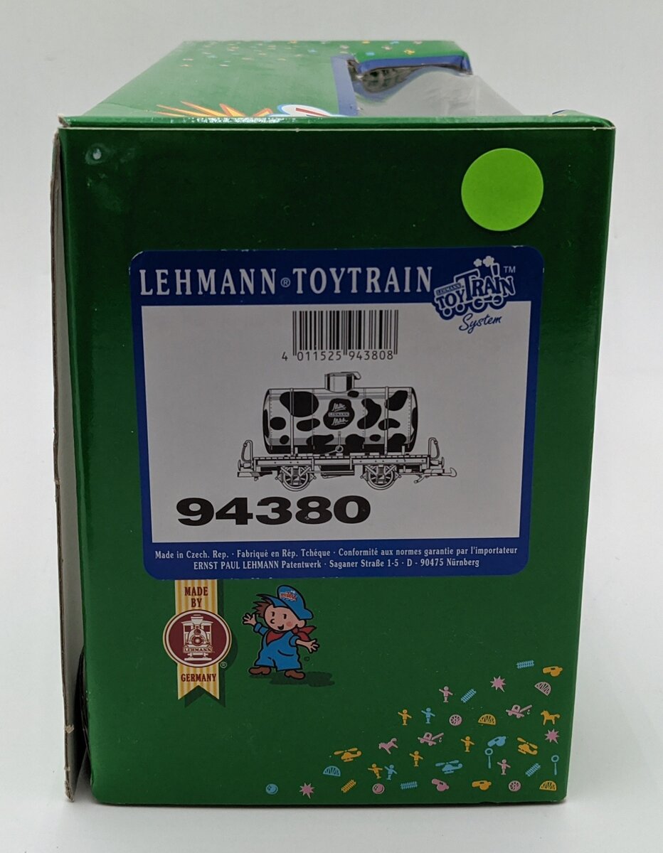 LGB 94380 G Scale Toy Train Milk Tank Car EX/Box