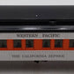 Williams M239 O Gauge Western Pacific Coach Passenger Car EX/Box