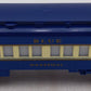 Lionel 6-9538 O Gauge Blue Comet "Faye" Pullman Passenger Car #9538 EX/Box