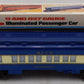 Lionel 6-9538 O Gauge Blue Comet "Faye" Pullman Passenger Car #9538 EX/Box