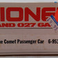 Lionel 6-9538 O Gauge Blue Comet "Faye" Pullman Passenger Car #9538 EX/Box
