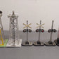 Lionel Vintage O Scale Accessories 395, 394, 151,151, 154,154,154 [7] VG