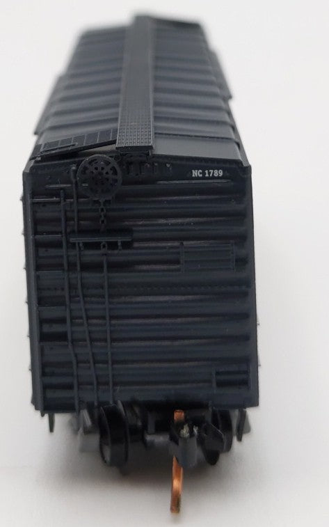 Micro-Trains 02100350 N Scale North Carolina 40' Standard Plug Door Boxcar#1789 LN