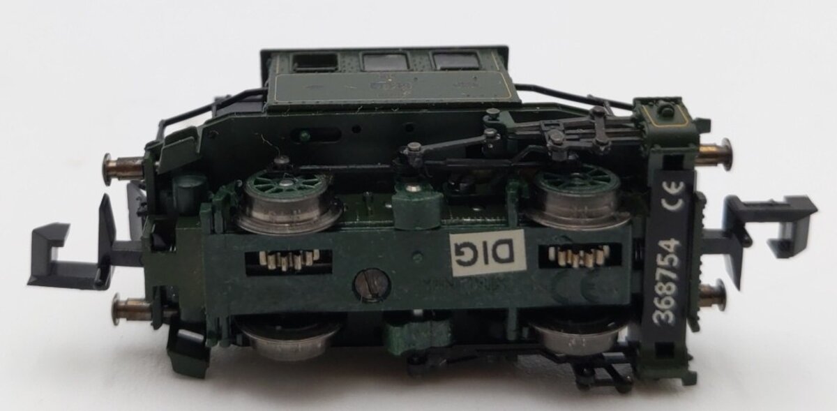Trix 12114 N Scale Royal Bavarian State RR Tenderlok PTL 2/2 Tank Engine #4522 EX/Box