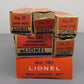 Lionel Vintage O Scale Accessories 395, 394, 252, 71, 71, 71, 71, 161, 356 [9] VG/Box
