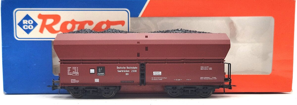 Roco 46242 HO Scale DB Self-Discharge Wagon Car LN/Box