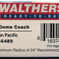 Walthers 932-6489 HO Canadian Pacific 'Skyline' 85' Budd Dome Coach Car LN/Box