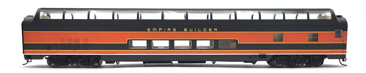 Walthers 932-6523 HO Empire Builder Budd Great Dome View Lounge Car LN/Box