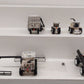 Ertl 2005 1:64 Scale John Deere Chrome Plated 2005 Farming Vehicles (Set of 5) VG