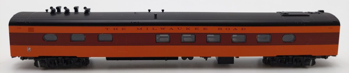 Kato 106-082-1 N Scale Milwaukee Olympian Hiawatha Passenger Dining Car #115 LN