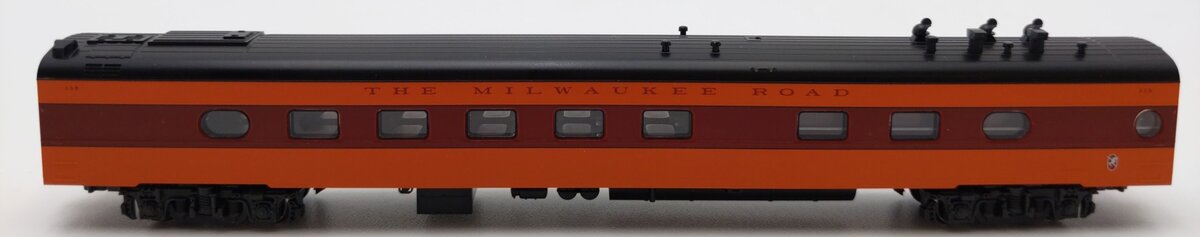 Kato 106-082-1 N Scale Milwaukee Olympian Hiawatha Passenger Dining Car #115 LN