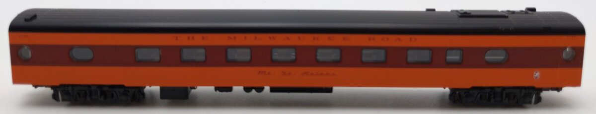 Kato 106-082-1 N Scale Milwaukee Olympian Hiawatha Sleeper "Mt. St. Helens" LN