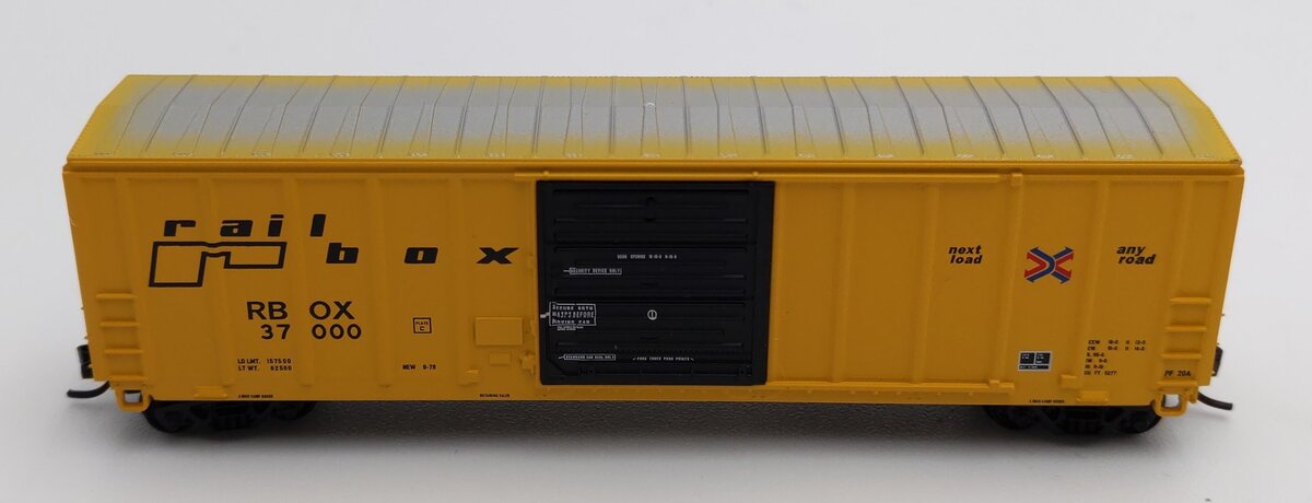 InterMountain 67509-07 N Scale Railbox Boxcar #37000 LN/Box