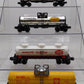 Lionel O Gauge Assorted Tank Cars: 6-9151, 6-9327, 6-9354, 6-9150 [4] VG