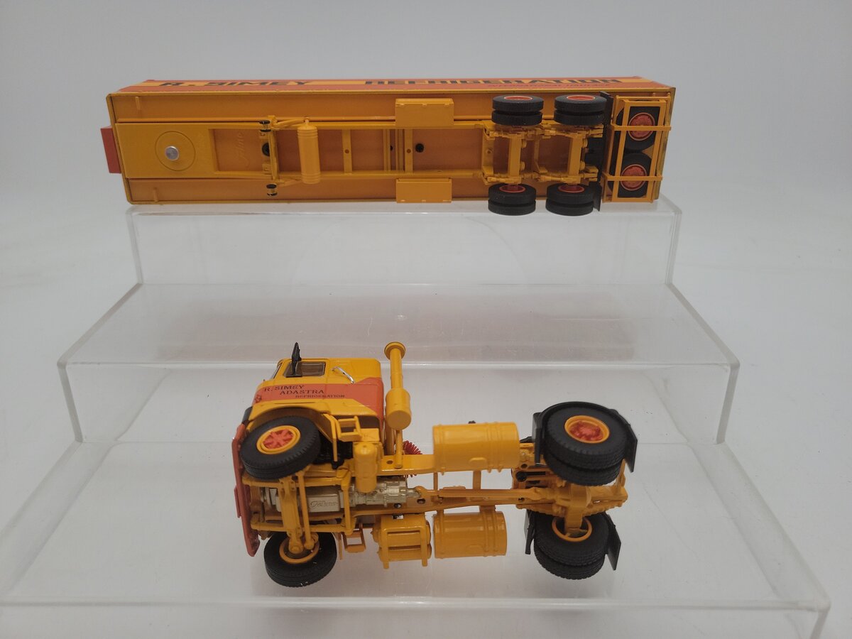 Tekno 76818 1:50 Scale R. Simey Adastra Refrigeration Mack Trailer Series #105 EX/Box