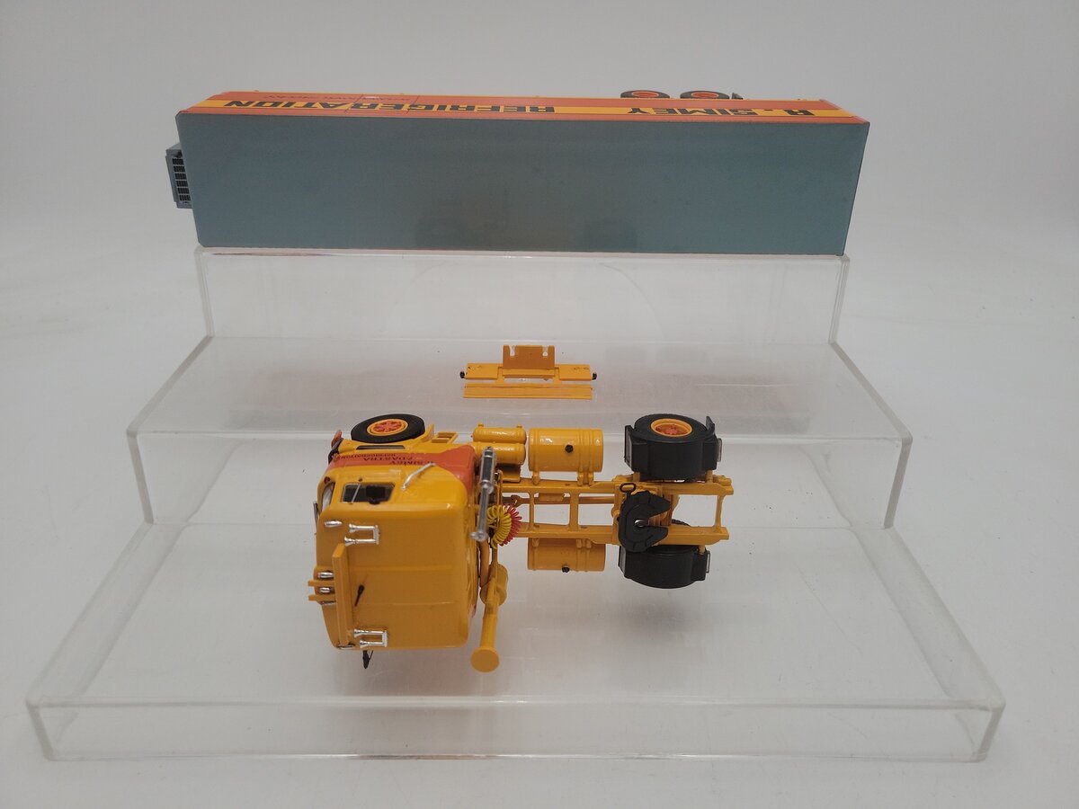 Tekno 76818 1:50 Scale R. Simey Adastra Refrigeration Mack Trailer Series #105 EX/Box