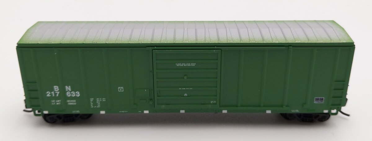 InterMountain 67514-03 N Scale Burlington Northern Boxcar #217633 LN/Box