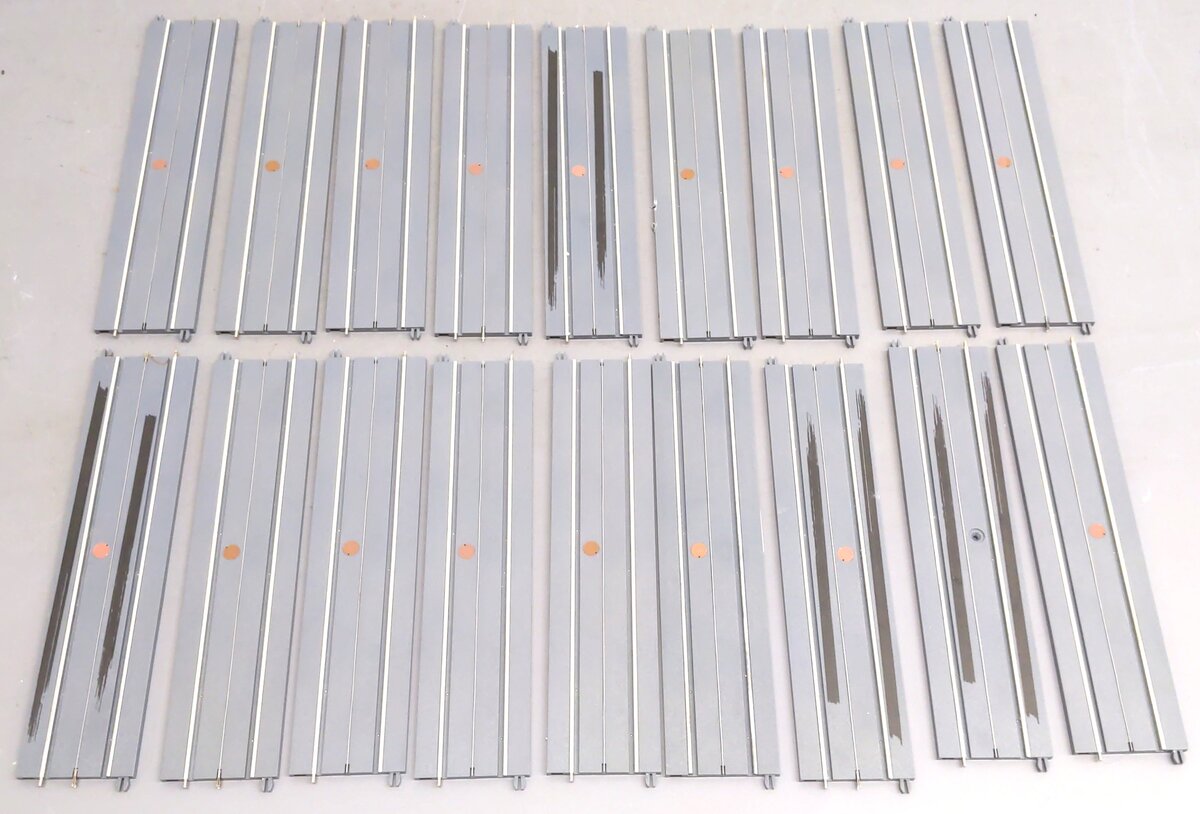 K-Line Assorted O Gauge Super Streets Curve/Straight Track (53) EX