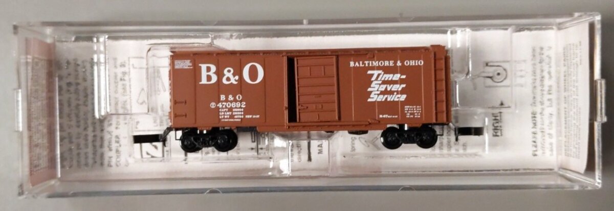 Micro-Trains Z Scale Baltimore & Ohio 