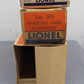 Lionel Vintage O Gauge Accessories 140, 71, 71, 71, 71, 153, 195, 395 [8] VG/Box