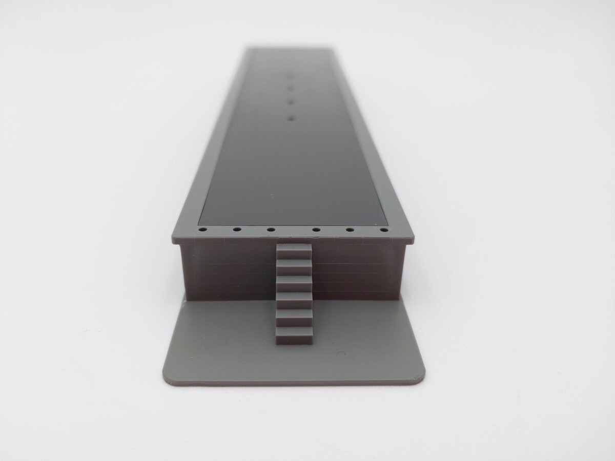 Kato 23-102 N Scale Island Platform With a Type End #1 EX/Box