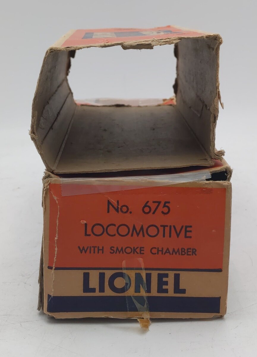 Lionel 675 Vintage O 2-6-2 K-4 Pacific Diecast Steam Locomotive & 2466WX Tender EX/Box