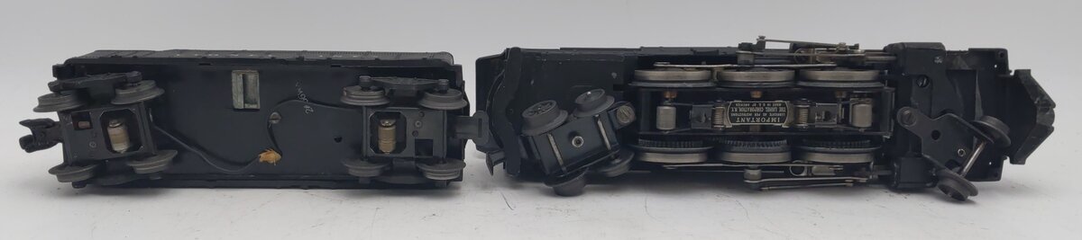 Lionel 675 Vintage O 2-6-2 K-4 Pacific Diecast Steam Locomotive & 2466WX Tender EX/Box