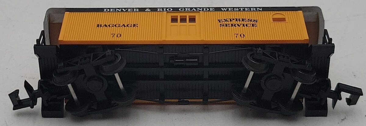 Roundhouse 85604 N Scale D&RGW 34' Overton Baggage Car LN/Box