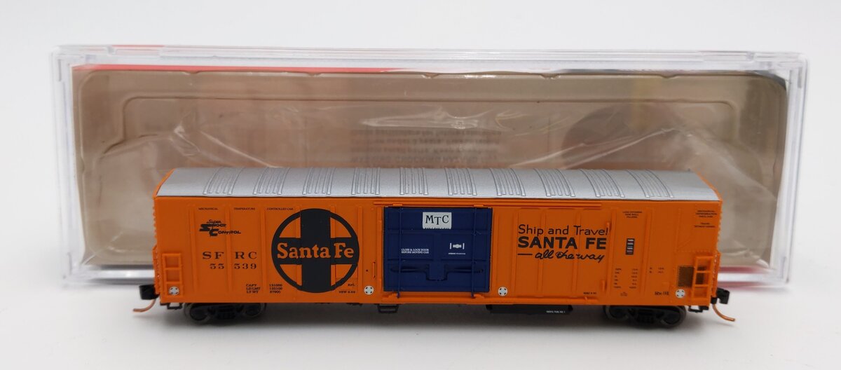 InterMountain 68824-03 N Scale Santa Fe Refrigerator Car #55539 LN/Box