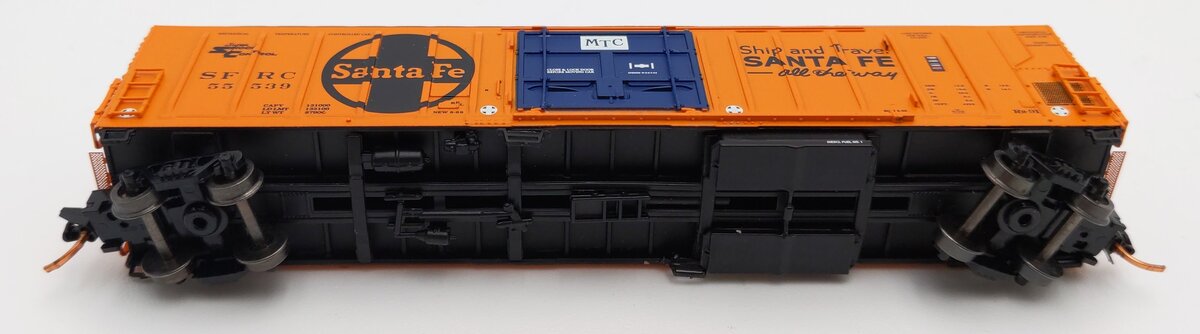 InterMountain 68824-03 N Scale Santa Fe Refrigerator Car #55539 LN/Box