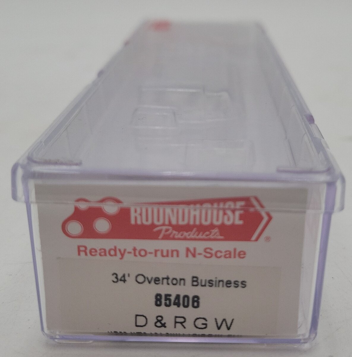 Roundhouse 85406 N 34' D&RGW Overton Business #326 LN/Box