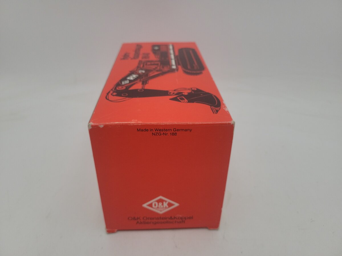 NZG 188 1:50 Scale Diecast  RH25 Red / Gray Mining Shovel Model EX/Box
