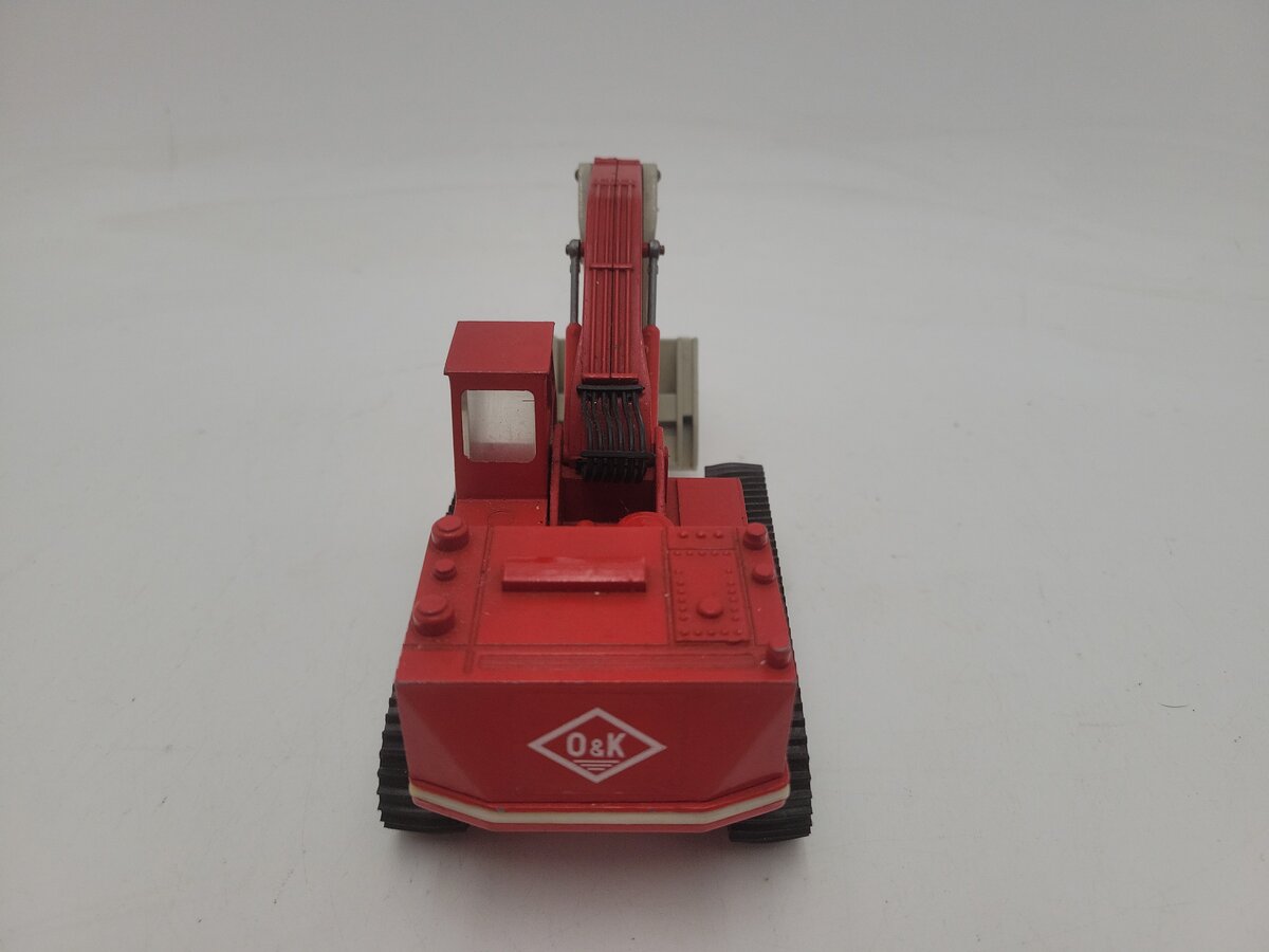 NZG 188 1:50 Scale Diecast  RH25 Red / Gray Mining Shovel Model EX/Box