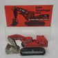 NZG 188 1:50 Scale Diecast  RH25 Red / Gray Mining Shovel Model EX/Box