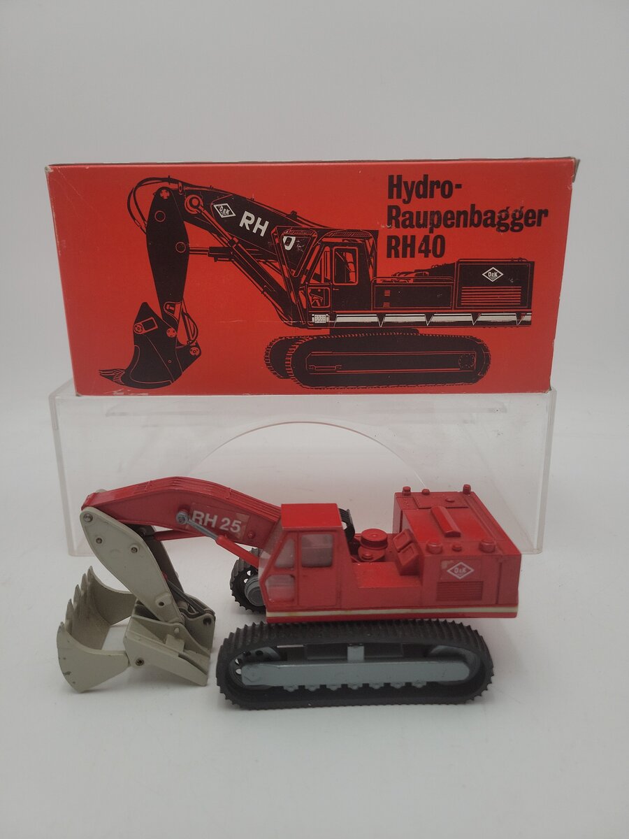 NZG 188 1:50 Scale Diecast  RH25 Red / Gray Mining Shovel Model EX/Box