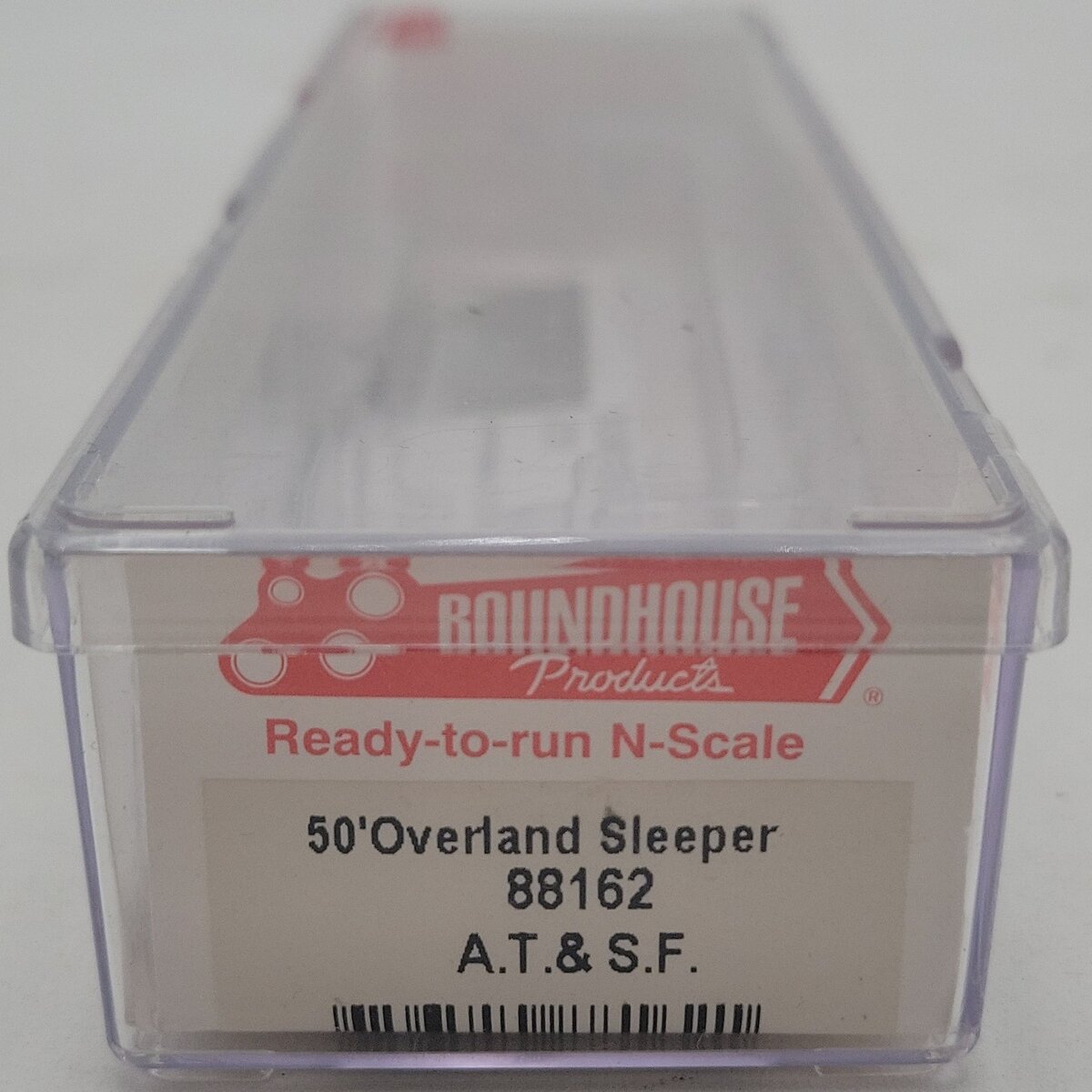 Roundhouse 88162 N Scale AT&SF 50' Overland Sleeper Car #6332 EX/Box