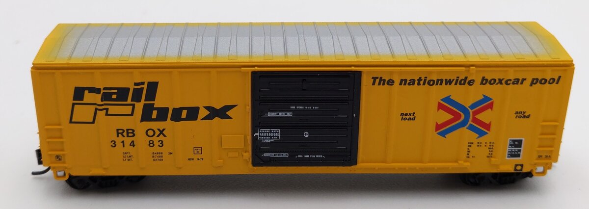 InterMountain 67502-15 N Scale Railbox Boxcar #31483 LN/Box