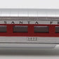 Model Power N Scale 3032 Santa Fe 75' Streamline Coach Passenger Car LN/Box