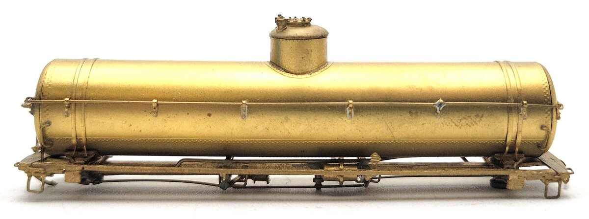Pecos River Brass 1442 N Scale BRASS Western Pacific 1201 Series Tank Car VG/Box
